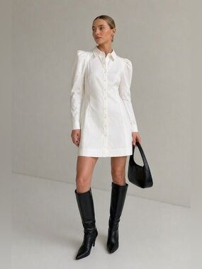 8us ❣️ COS mini cream dress